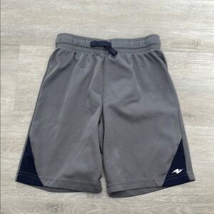 Gray and Black Athletic Shorts